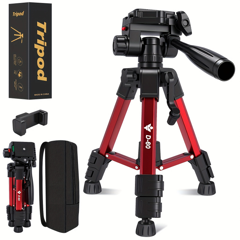 Camera Tripod Carbon - 24.8 Inch Lightweight Tripod for Smartphone