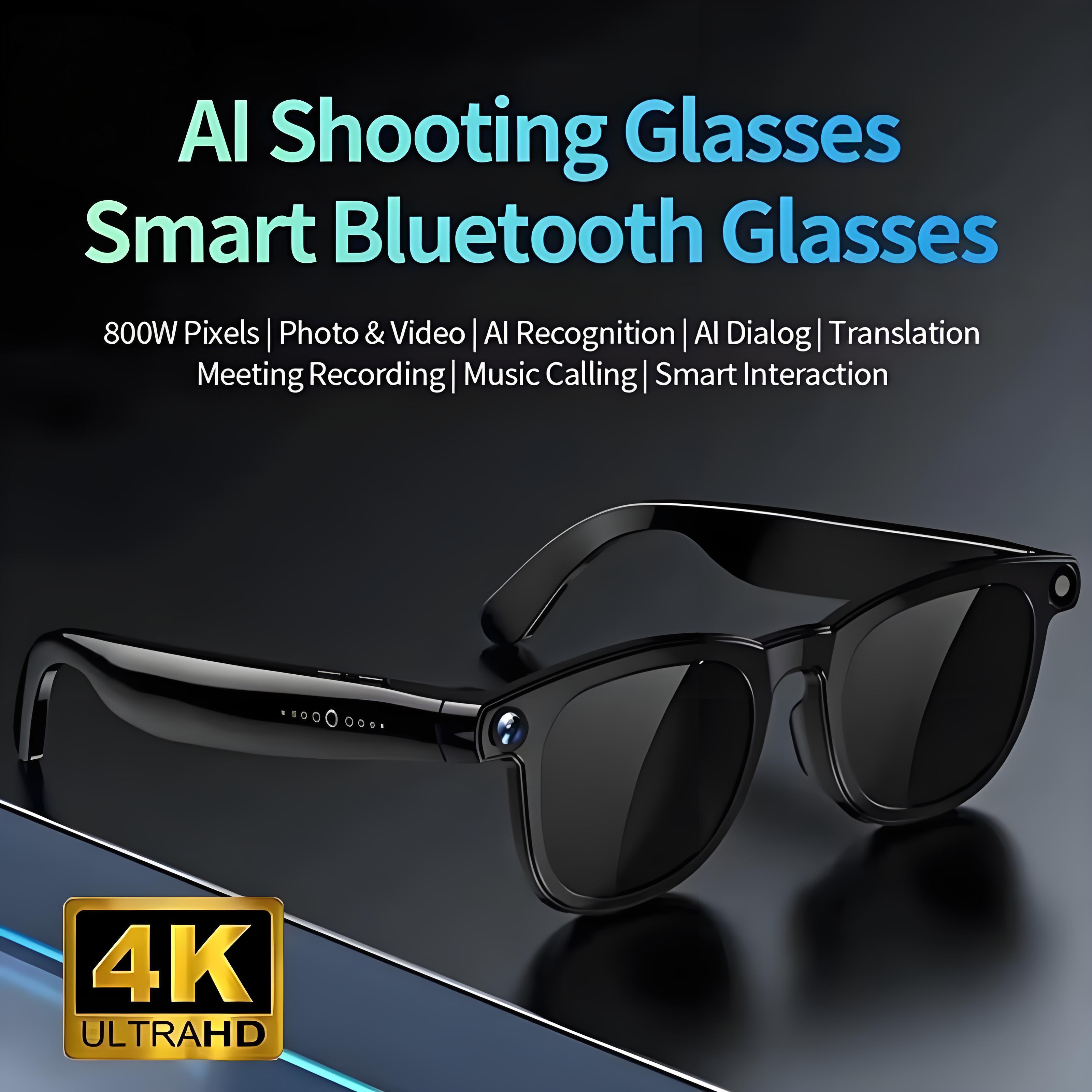 Photography With Ai - New AI Smart Glasses 800W HD