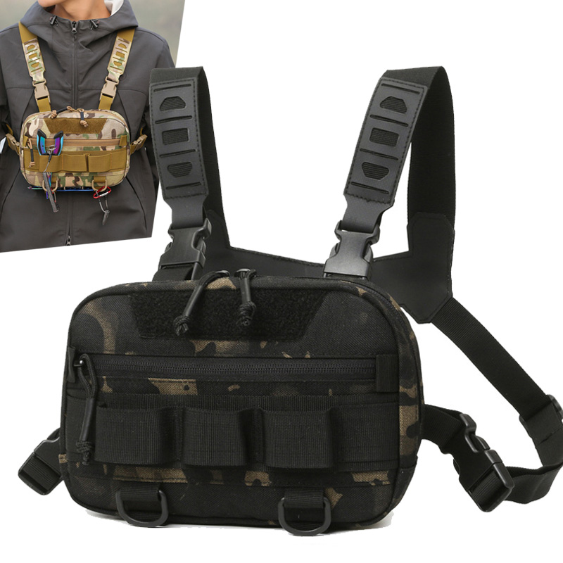 Photography Vest - Tactical Chest Rig Backpack Camping Recon