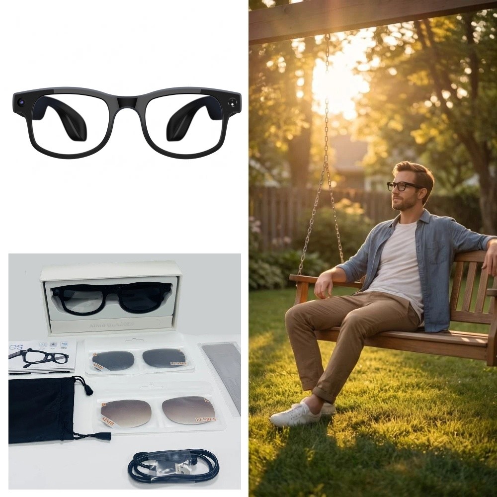 Photography With Ai - 2 in 1 AI Smart Glasses