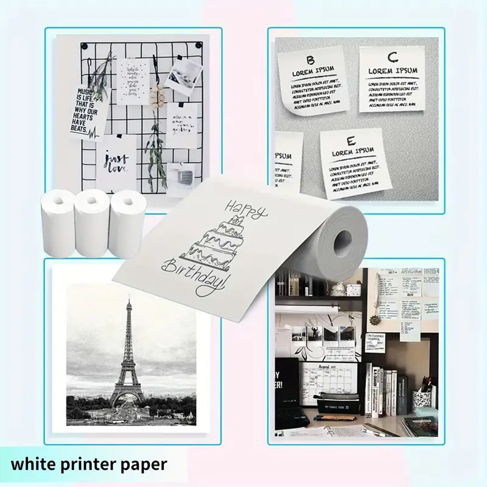 Photography And Videography - Thermal Printer Papers 57mm Color Papers