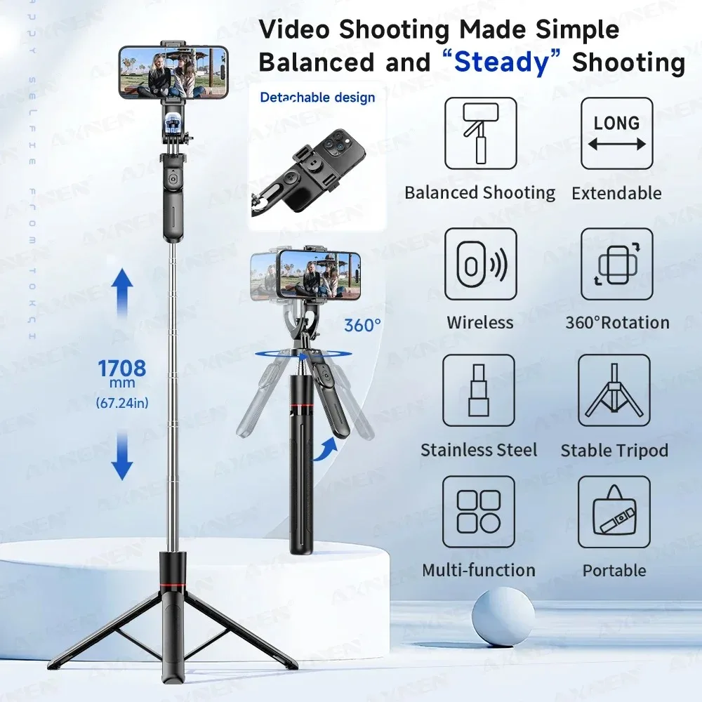 F16 Selfie Stick Tripod with 1 - Camera Tripod Carbon review and price