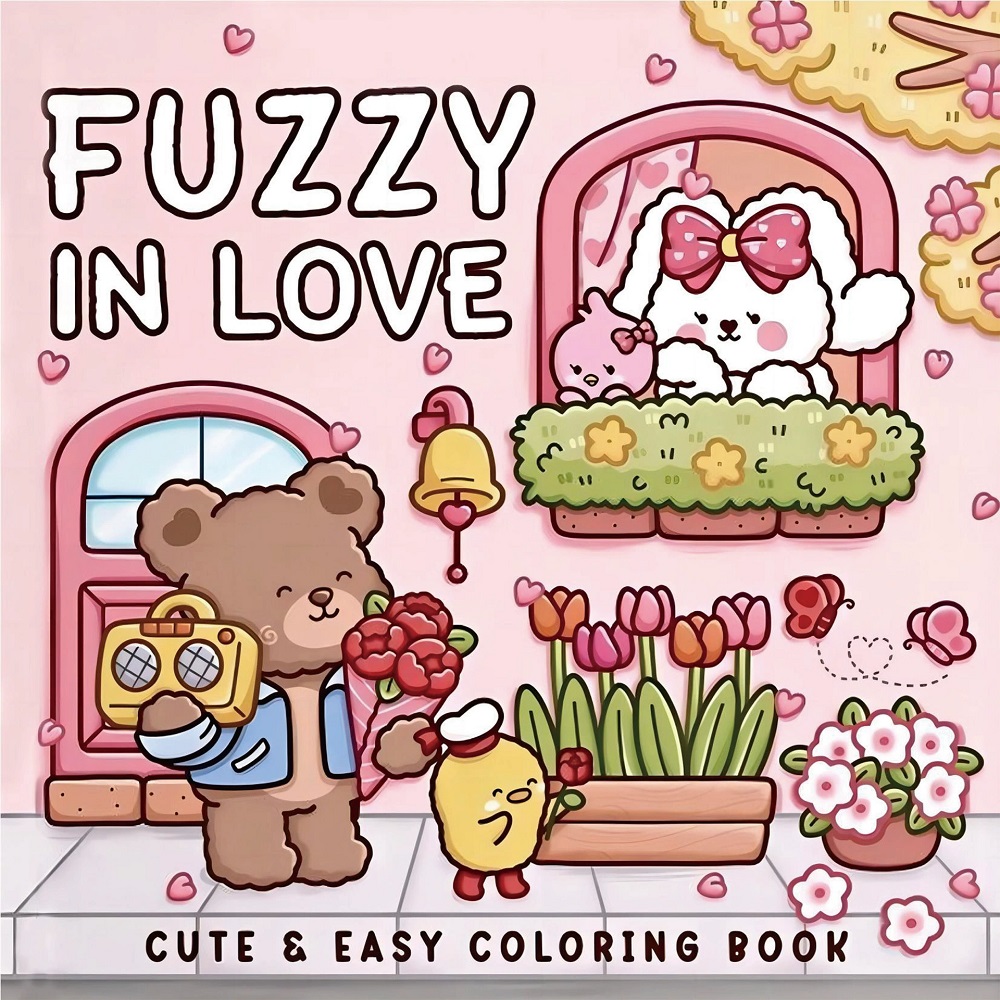 FUZZY IN LOVE Bold-easy Patter - Photography Of Book review and price