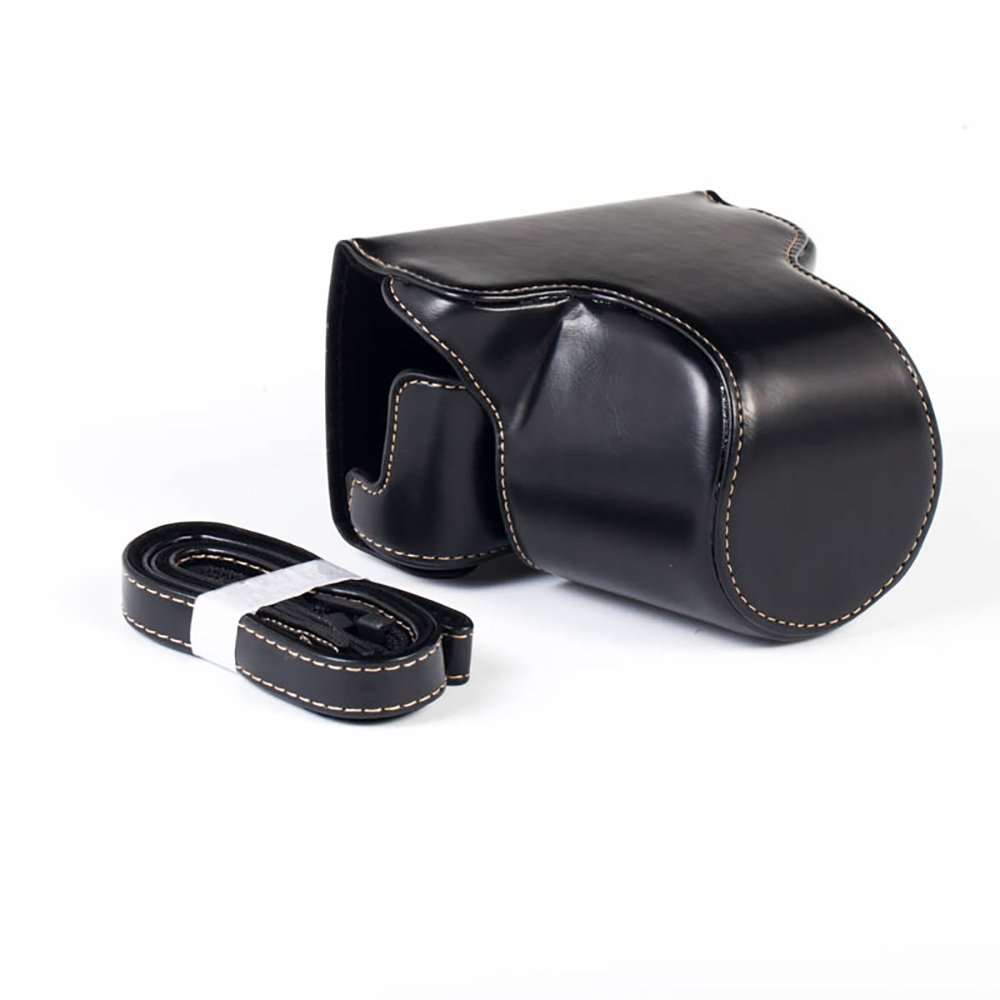 PU Leather Camera Bag Case Len - Camera Strap Leather review and price