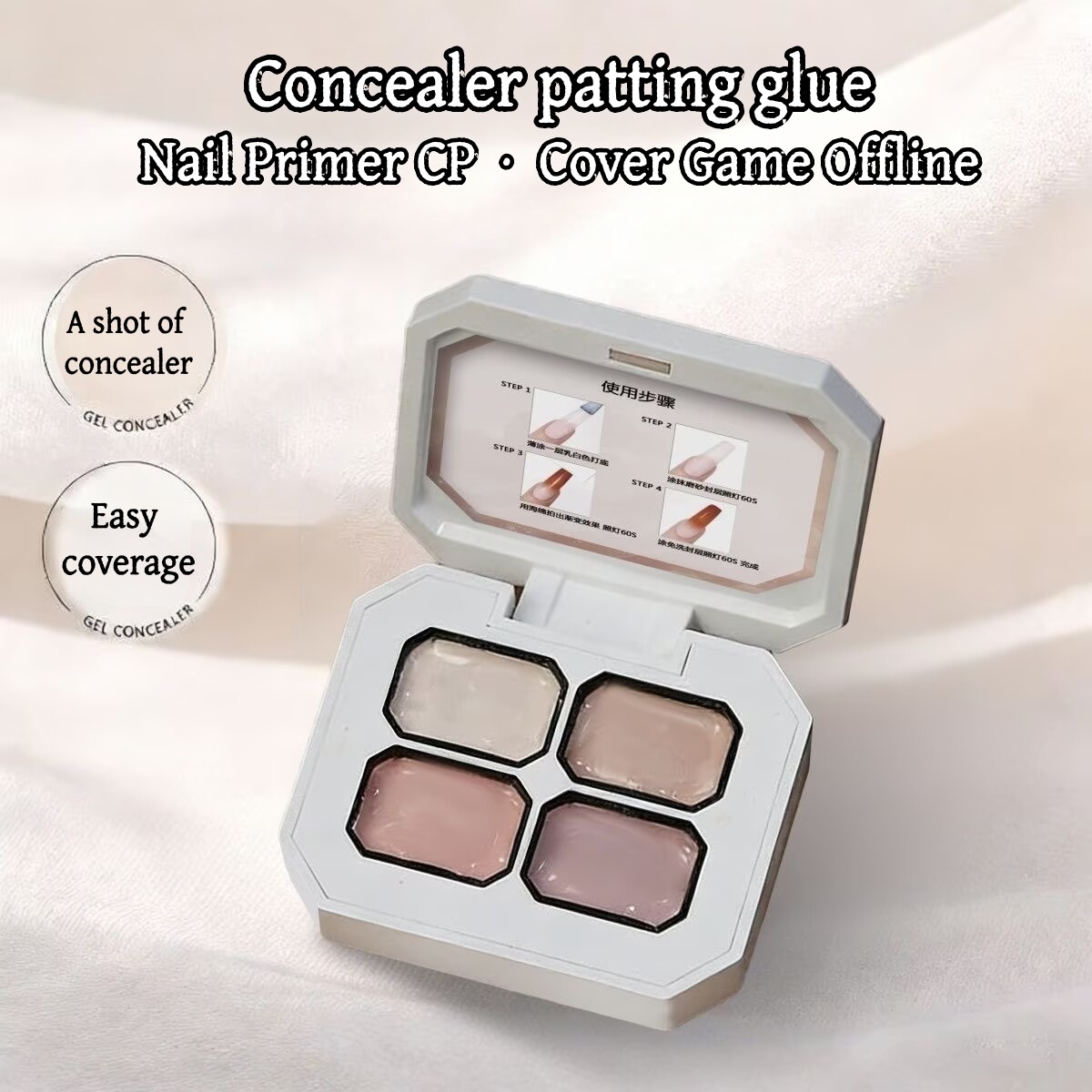 4 Colors Concealer Popular Nud - Photography Design review and price