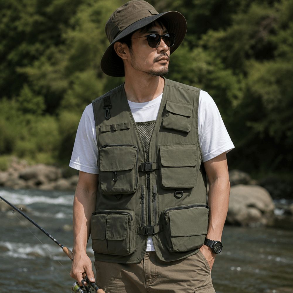 Casual Waterproof Fishing Vest - Photography Vest review and price