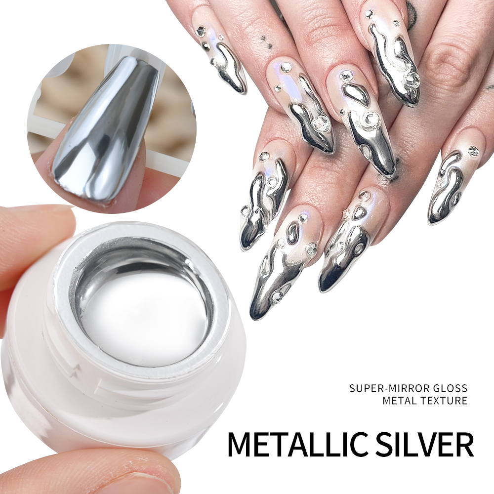 5ml Silver Gold Metallic Gel N - Photography Design review and price