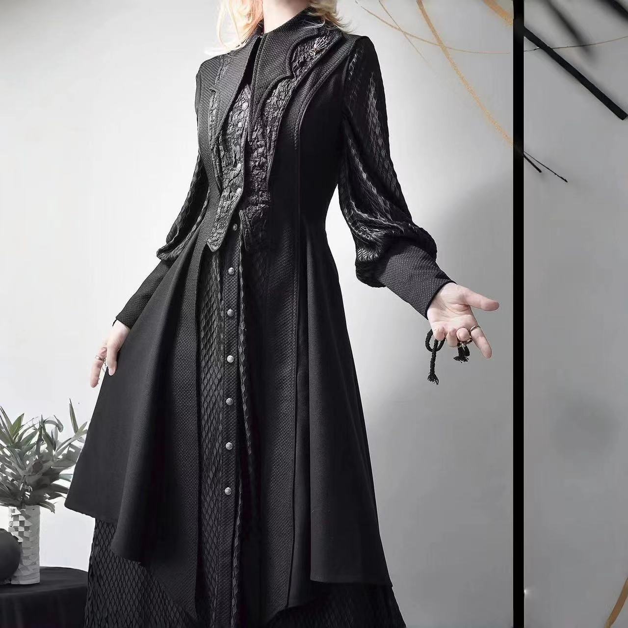 Dark Black Gothic Style Lolita - Photography Vest review and price