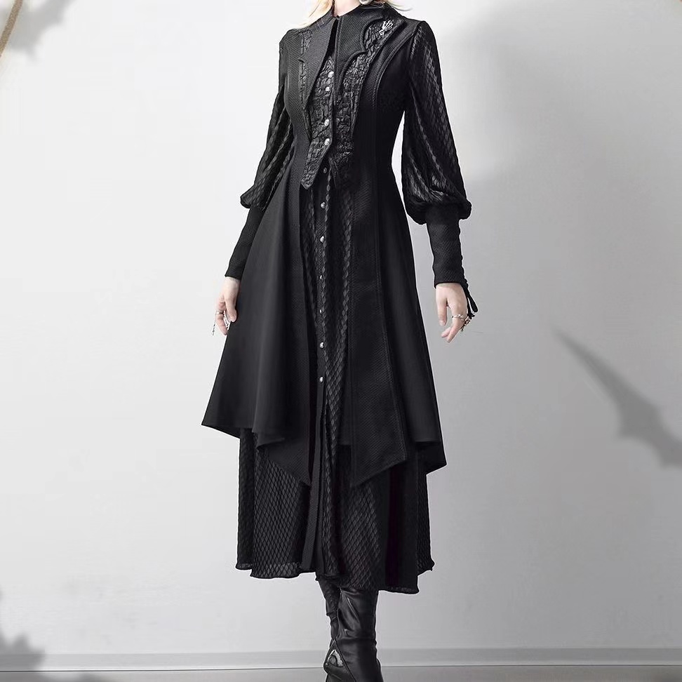Dark Black Gothic Style Lolita - Photography Vest review and price