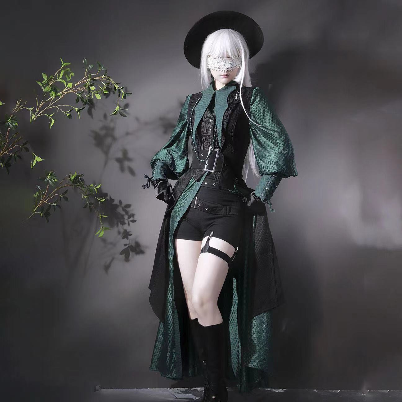 Dark Black Gothic Style Lolita - Photography Vest review and price