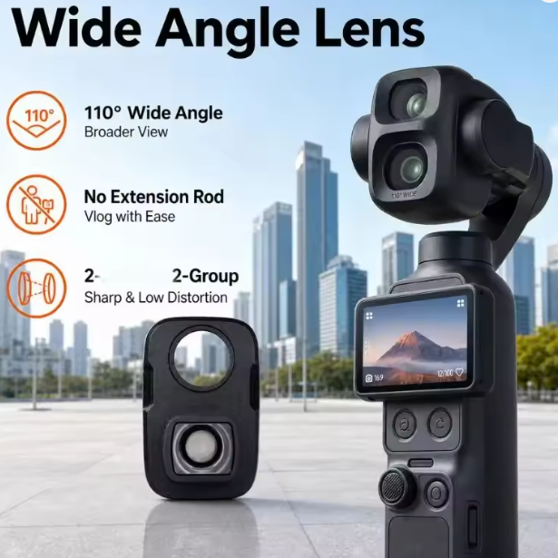 For DJI Osmo Pocket 4P Magnify - Photography Angles review and price