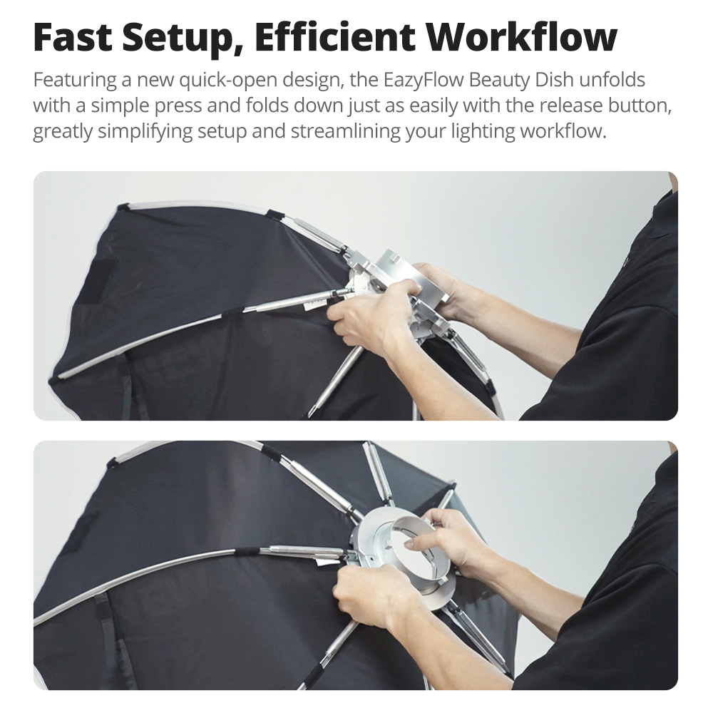 New Godox EazyFlow Beauty Dish - Photography Darkroom review and price