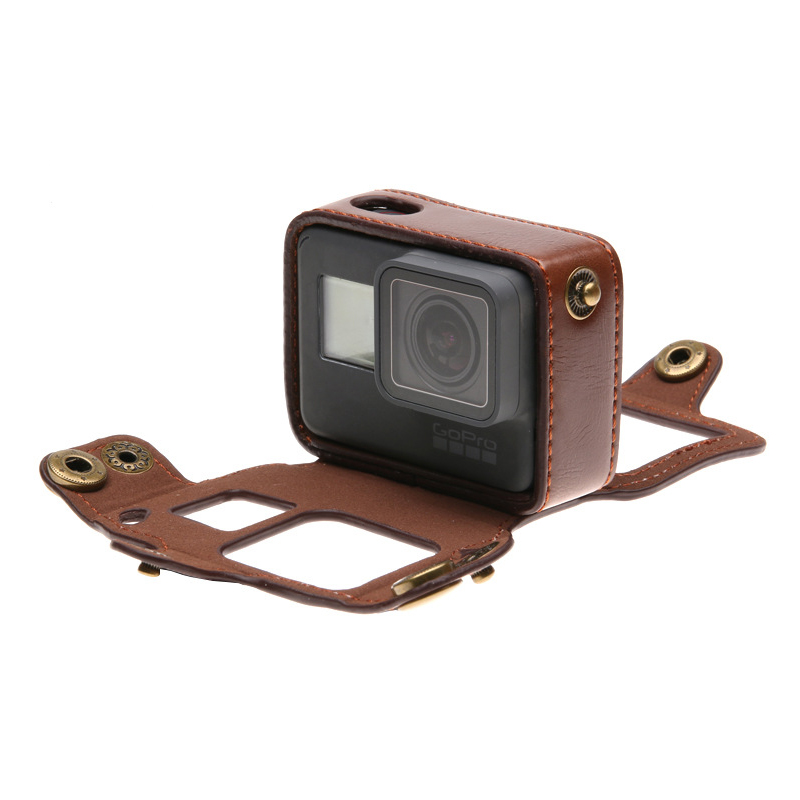 3 colors Protective case PU Ba - Camera Strap Leather review and price