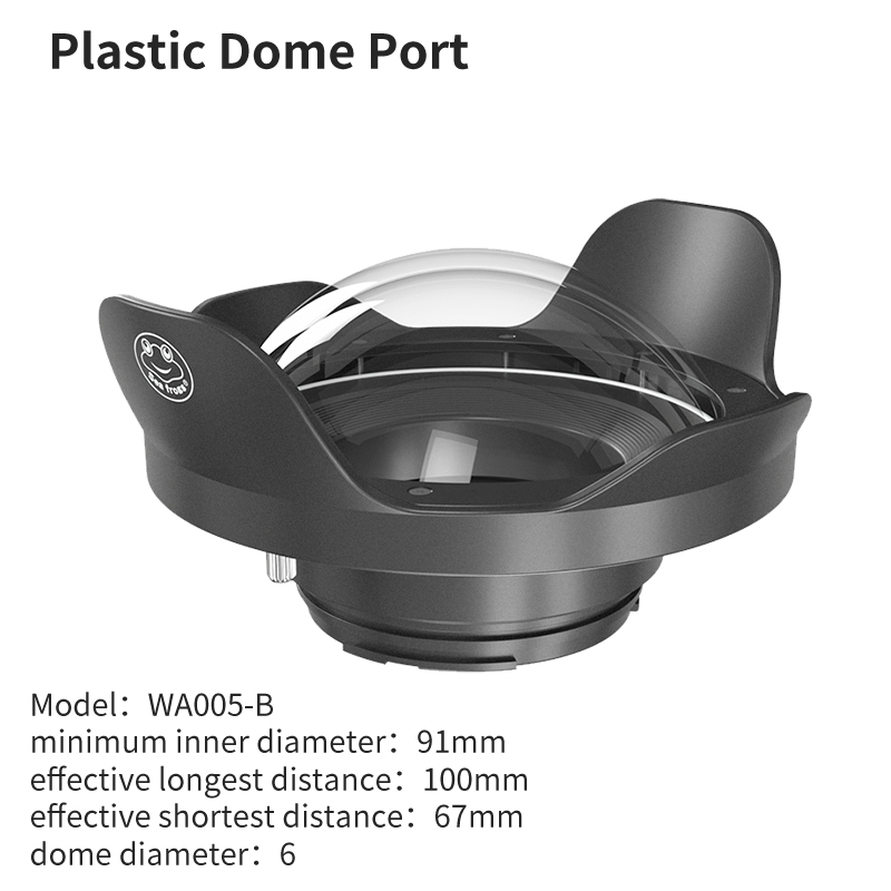 6' Wide Angle Dome Port Lens F - Photography Angles review and price