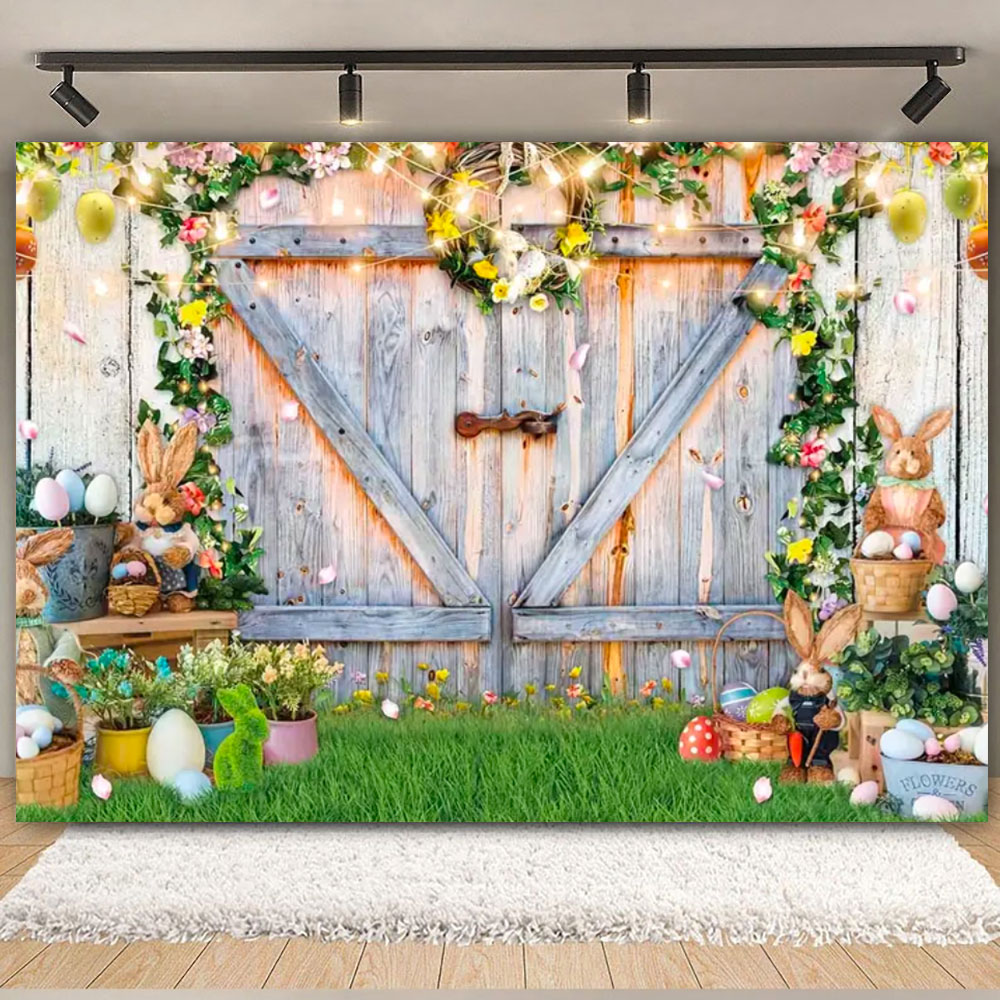 Happy Easter Backdrop Photogra - Photography With Ai review and price
