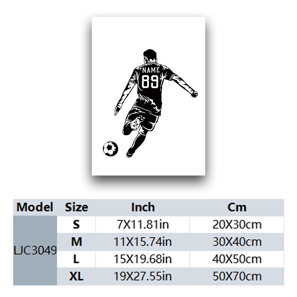 1PC Football Player Customizab - Photograph Lyrics review and price