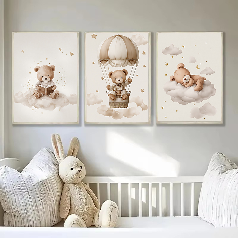 3pcs/set Bohemian Teddy Bear A - Photograph Lyrics review and price