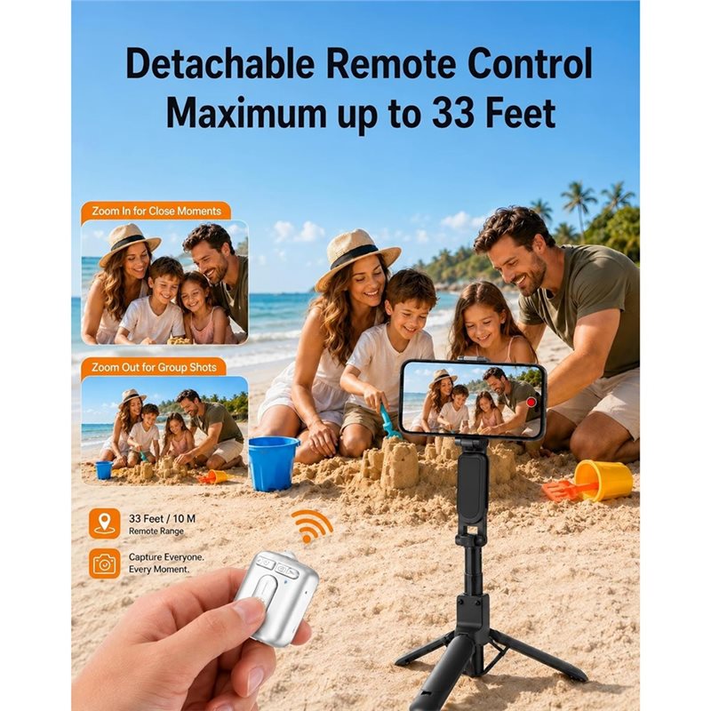B04C-Wireless Remote& Ergonomi - Camera Tripod Carbon review and price